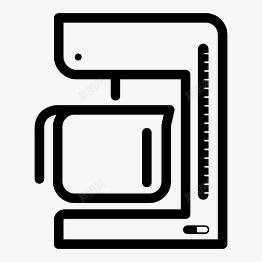 咖啡机咖啡因供应商浓缩咖啡机图标svg_新图网 https://ixintu.com 咖啡因供应商 咖啡壶 咖啡机 咖啡馆 小餐馆 浓缩咖啡机