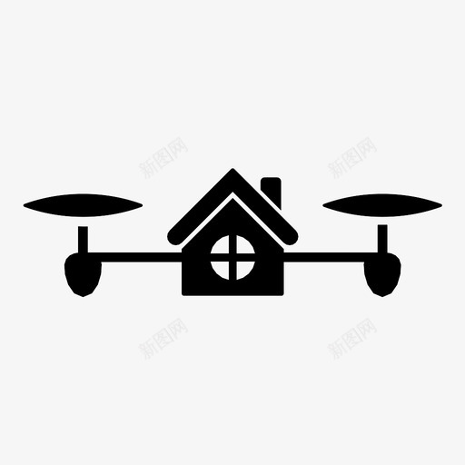 空中之家漂浮之家高空公寓图标svg_新图网 https://ixintu.com 建筑 悬停住宅 无人机 漂浮之家 空中之家 空中住宅 送货 高空公寓