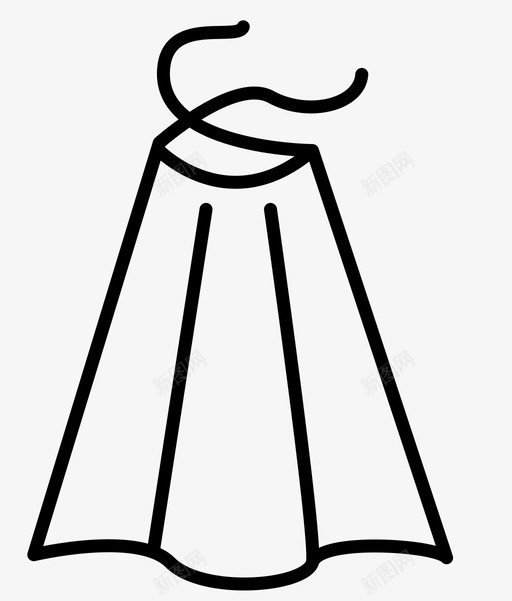 斗篷超级英雄万圣节图标svg_新图网 https://ixintu.com 万圣节 恶棍 斗篷 服装 衣服 角色 超级英雄