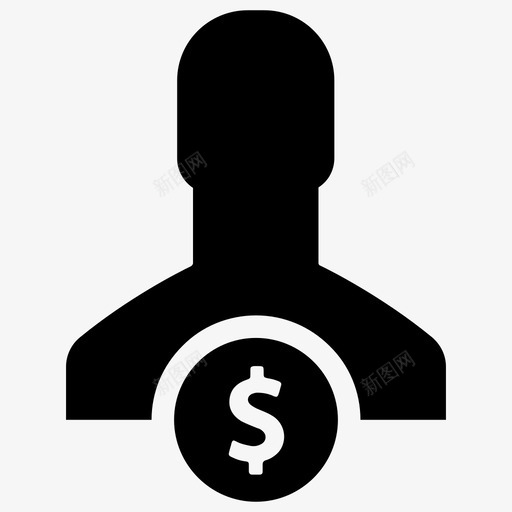收入报酬参与度图标svg_新图网 https://ixintu.com 参与度 就业 报酬 收入 用户
