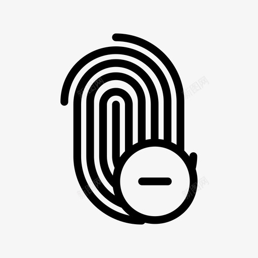 指纹移除触摸传感器图标svg_新图网 https://ixintu.com iphone 个人 传感器 安全 屏幕 扫描 指纹 指纹移除 触摸 身份