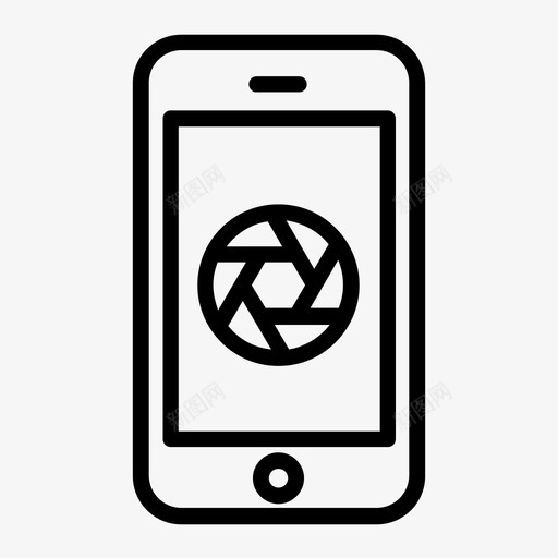 相机口袋友好型照相机图标svg_新图网 https://ixintu.com 口袋友好型 快门 手机相机 手机轮廓 摄影 智能手机 照相机 相机 矩形 镜头