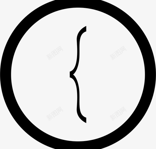 左大括号数学数字图标svg_新图网 https://ixintu.com 减法 右 左m 左大括号 括号 数字 数学 数学运算边框舍入_ 求和 科学 运算