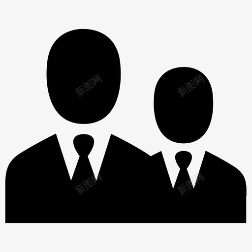 商业团体人合伙人图标svg_新图网 https://ixintu.com 人 公司 合伙人 商业团体 商业团队 商人 商店 连锁 金融企业