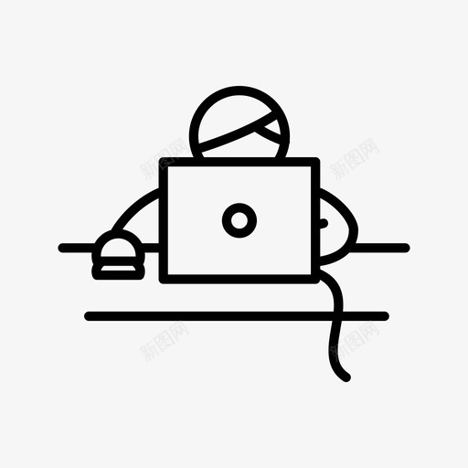 办公室职员办公桌macbook图标svg_新图网 https://ixintu.com imac macbook 办公室职员 办公桌 家庭办公室 自由职业者