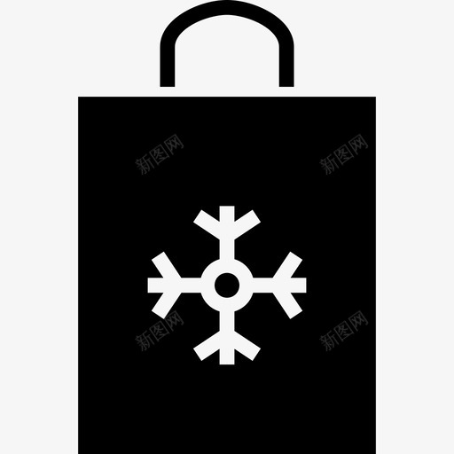 圣诞购物人新年图标svg_新图网 https://ixintu.com 人 冬天 商品 圣诞购物 新年 现金 袋子 购买