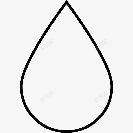 水滴形状运动挑战中风图标svg_新图网 https://ixintu.com 形状 水滴 运动挑战中风