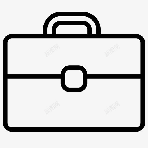 采购产品公文包工作套装图标svg_新图网 https://ixintu.com 专业 书包 办公用品 包 商务 套装 就业 工作 采购产品公文包 钱包