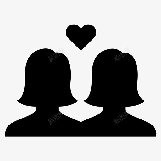 情侣个人账号个人头像图标svg_新图网 https://ixintu.com 个人头像 个人简介 个人账号 情侣 浪漫 用户头像 用户账号
