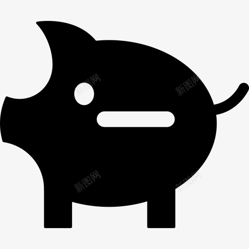存钱罐零钱罐取钱图标svg_新图网 https://ixintu.com 储蓄 取款 取钱 存钱罐 零钱罐