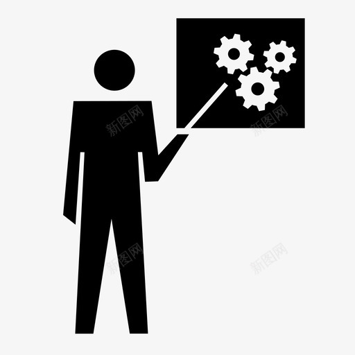 教师学生教授图标svg_新图网 https://ixintu.com 学习 学生 指导 指针 教师 教授 教育 讲师