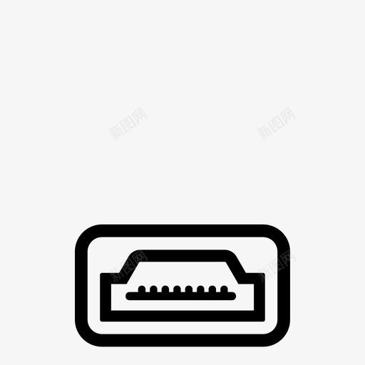 hdmi源设备hdmi兼容图标svg_新图网 https://ixintu.com hdmi hdmi兼容 hdmi端口 多媒体 接口 插槽 消费电子产品 源设备 电视 电视和视频 高清