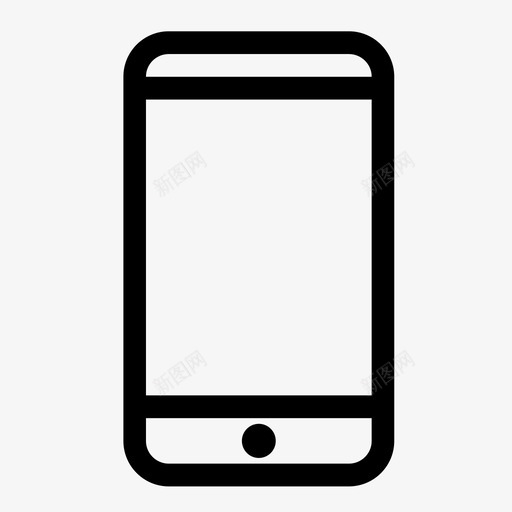 苹果手机图标svg_新图网 https://ixintu.com 苹果手机