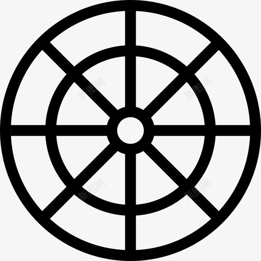 飞镖投掷靶子图标svg_新图网 https://ixintu.com 体育游戏奖励 圆形 射击 投掷 标靶 游戏 竞赛 运动 酒吧娱乐 靶子 飞镖