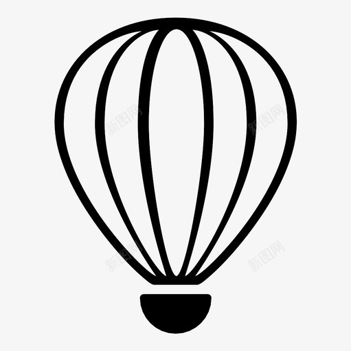 浮空器图标svg_新图网 https://ixintu.com 浮空器