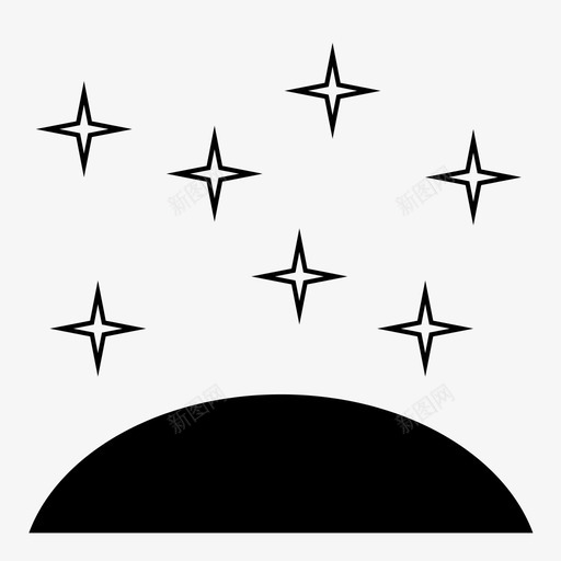 恒星宇宙空间图标svg_新图网 https://ixintu.com 世界 光明 光速 地平线 地球 宇宙 恒星 星团 星座 空间 行星