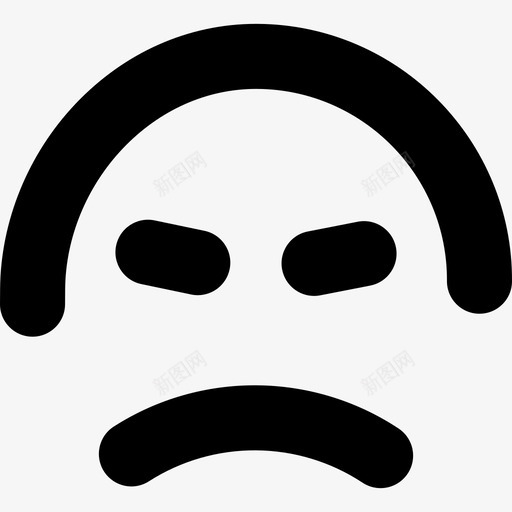愤怒嫉妒面子图标svg_新图网 https://ixintu.com 丑闻 叛徒 嫉妒 愤怒 沮丧 疯狂 背叛 邪恶 面子