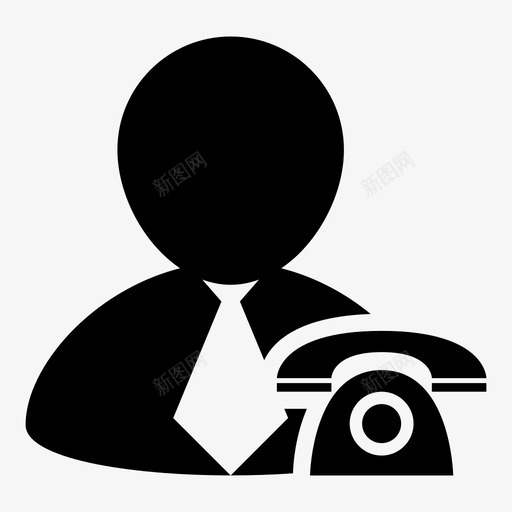 业务呼叫等待工具图标svg_新图网 https://ixintu.com 业务呼叫 人力资源 人员 呼叫 工具 拨号 接听 电话 等待 通信 通话