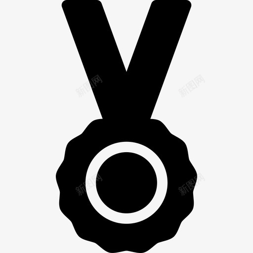 奖牌奖品荣誉图标svg_新图网 https://ixintu.com 优胜者 奖励 奖品 奖牌 成就 最佳 竞赛 荣誉 赞赏