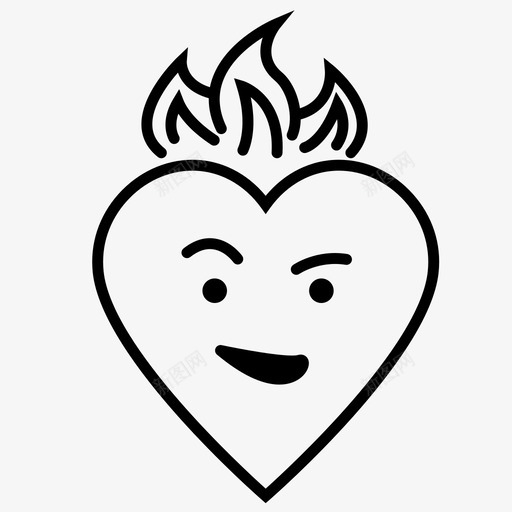 色欲罪恶大罪图标svg_新图网 https://ixintu.com 七宗罪 大罪 心 激情 爱 罪恶 色欲