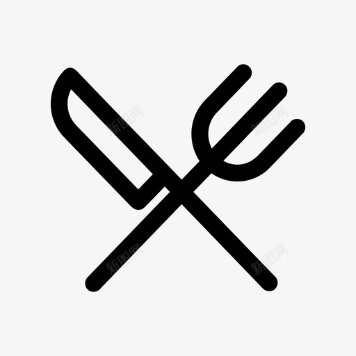 采购产品餐具餐具银器图标svg_新图网 https://ixintu.com 刀 医疗保健 厨房 叉子 采购产品餐具 银器 餐具