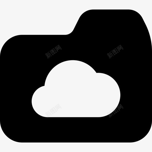 云文件夹web文件共享文件图标svg_新图网 https://ixintu.com web文件 云文件夹 云网络-实心图标 公文包 共享文件 数据 文档 网络