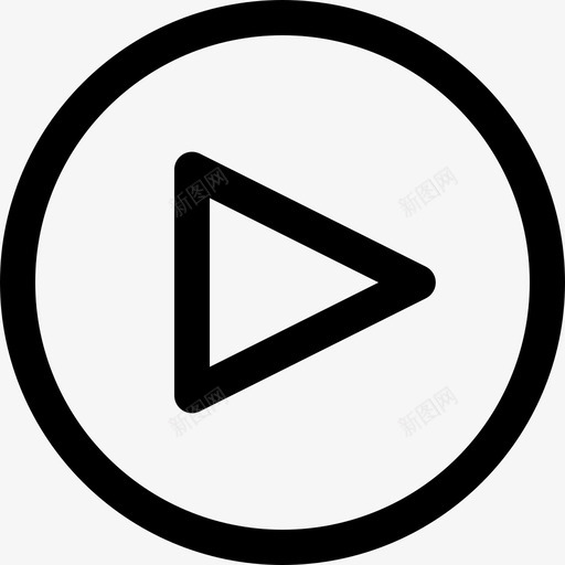 播放控制转到图标svg_新图网 https://ixintu.com 多媒体 媒体 媒体控制 控制 播放 播放按钮 观看 视频 转到