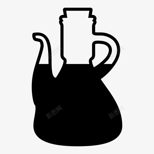 橄榄油地中海饮食配料图标svg_新图网 https://ixintu.com 健康 地中海饮食 橄榄油 烹饪 配料 风味 食品