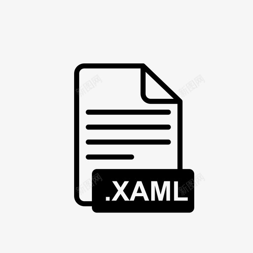 xaml文件程序文件行图标svg_新图网 https://ixintu.com xaml文件 文件扩展名 文件扩展名行图标 文件操作 点扩展名 程序文件 系统文件 行图标 计算机系统文件