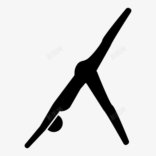 下犬式伸展式瑜伽式图标svg_新图网 https://ixintu.com adhomukhasvanana 下犬式 伸展式 瑜伽式