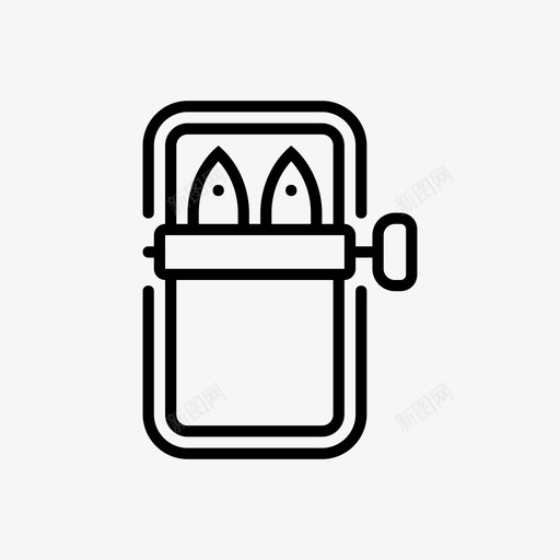 采购产品沙丁鱼食物准备玻璃器皿图标svg_新图网 https://ixintu.com 厨师 搅拌机 水果 烹饪 玻璃器皿 电器 糕点 超级厨房 采购产品沙丁鱼 食物准备 餐具 饼干