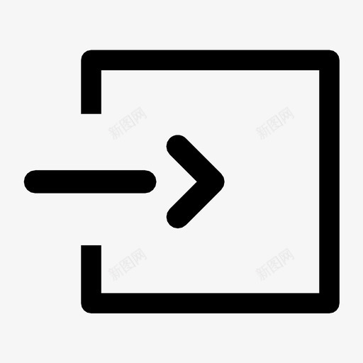 进入查看更多路径图标svg_新图网 https://ixintu.com 内部 方向 查看更多 箭头 路径 转到 输入 进入 退出