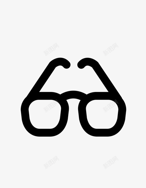 眼镜太阳镜视力图标svg_新图网 https://ixintu.com rx太阳镜 rx眼镜 处方 太阳镜 眼镜 知识包 视力 镜框