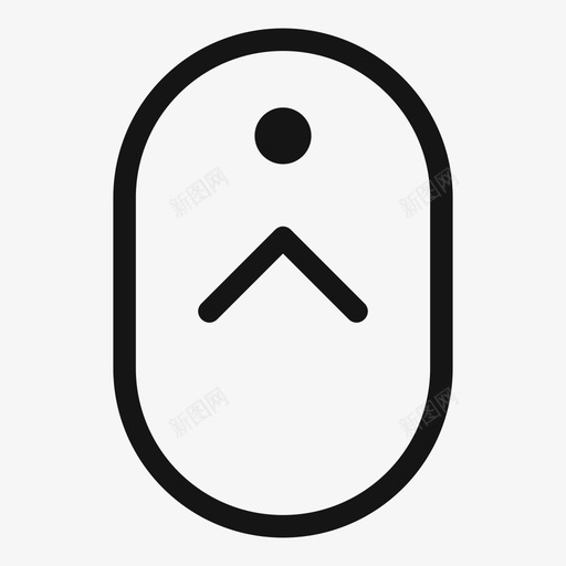 顶部高度上部图标svg_新图网 https://ixintu.com 上部 人员 信号 箭头 返回顶部 顶部 高度