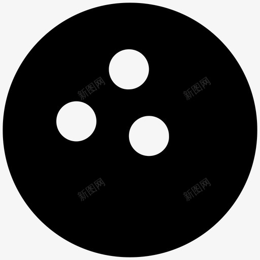 保龄球椰子游戏图标svg_新图网 https://ixintu.com 保龄球 椰子 游戏 运动