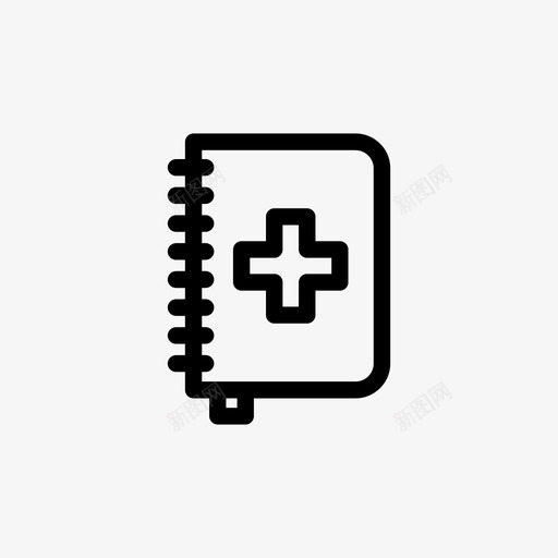 医疗笔记本医疗文本写作图标svg_新图网 https://ixintu.com 保健 写作 医疗文本 医疗笔记本 笔记 纸张 组织者 观察 记事本