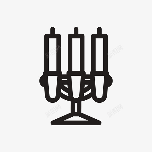 采购产品烛台灯火图标svg_新图网 https://ixintu.com 火 灯 烛台 照明 装饰 采购产品烛台