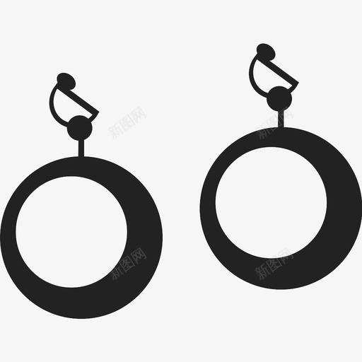 采购产品耳环配件时尚图标svg_新图网 https://ixintu.com 时尚 珠宝 穿孔 耳钉 配件 采购产品耳环