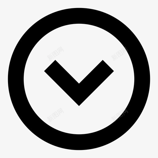 向下滚动过程路径图标svg_新图网 https://ixintu.com 向下滚动 大图标 导航 引导 流 路径 过程