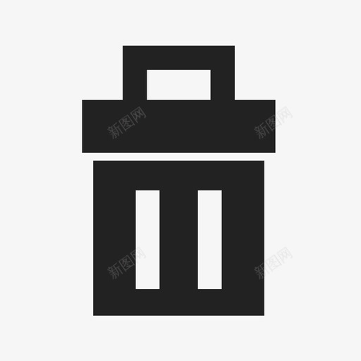 垃圾桶应用程序文章图标svg_新图网 https://ixintu.com 回收站 垃圾桶 对象 展示件 应用程序 文章 材料 项目
