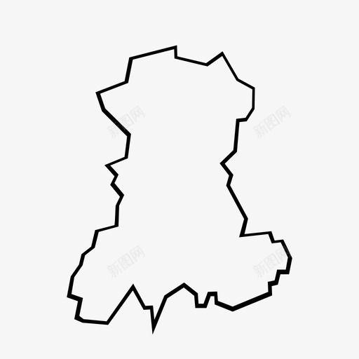 奥弗涅地区城市图标svg_新图网 https://ixintu.com 国家 土地 地区 地图 城市 奥弗涅 州 法国 法国地图