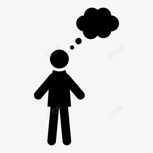 记忆思考问题图标svg_新图网 https://ixintu.com 人 人物图标用户 人等等 圣经 女人 思考 想法 泡泡 用户 男人 记忆 问题