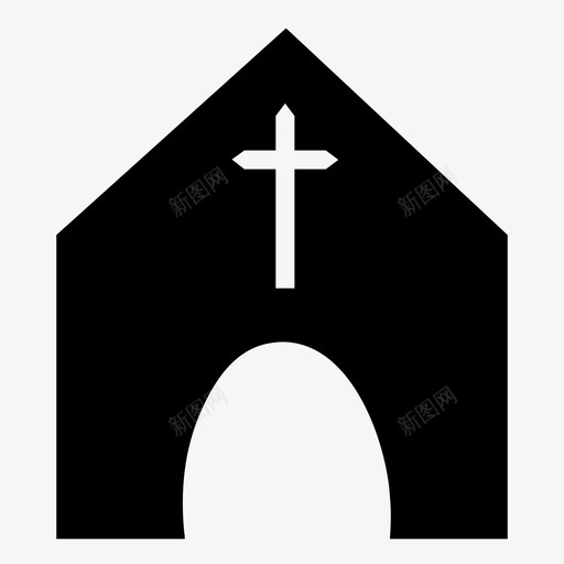 复活节教堂春天宗教节日图标svg_新图网 https://ixintu.com 复活节周日 复活节图标 复活节彩蛋 复活节教堂 宗教 宗教节日 彩蛋 春天 赞美