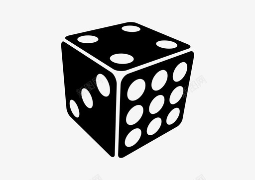 掷骰子赢玩家图标svg_新图网 https://ixintu.com 室内游戏 掷骰子 数字 机会 玩家 赌博 赔率 赢 骰子号码