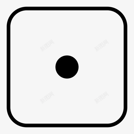 中心点污点图标svg_新图网 https://ixintu.com 中心 墨水池 污点 点 骰子