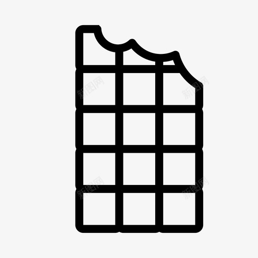 巧克力糖果糖图标svg_新图网 https://ixintu.com 其他图标30 可可 巧克力 巧克力棒 糖 糖果 食物