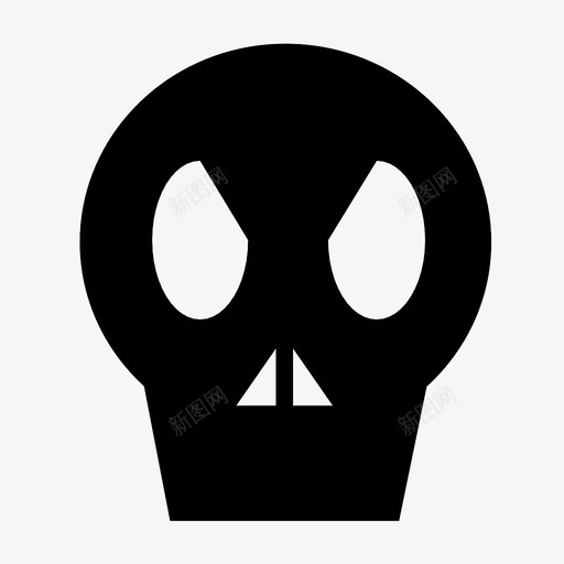 外星人头骨骷髅海盗图标svg_新图网 https://ixintu.com 伪造品 外星人头骨 头盖骨 尸体 死亡 海盗 海盗船 脑盘 骨头 骷髅