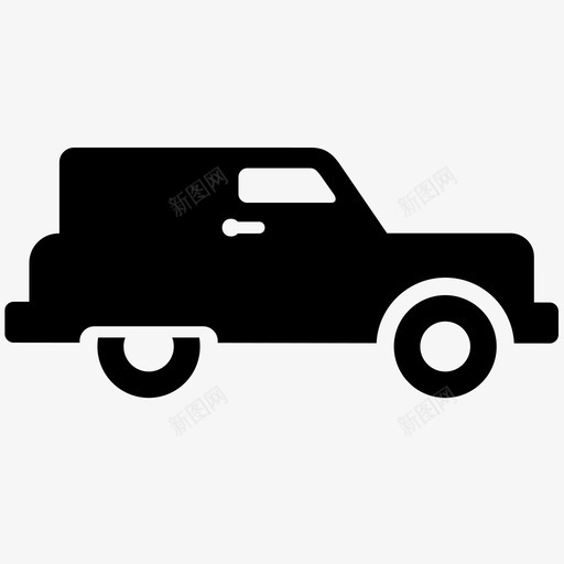 货车运输交通图标svg_新图网 https://ixintu.com 交通 快递 汽车 货车 货运货车 车道 运输 送货 道路