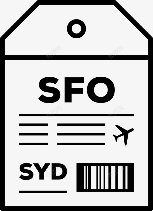 标签小纸条图标svg_新图网 https://ixintu.com 小纸条 标签