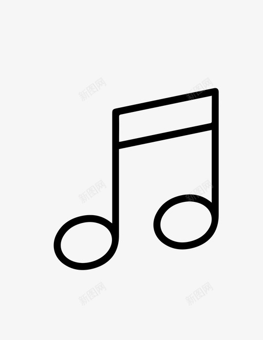 音乐备忘itunes音乐图标svg_新图网 https://ixintu.com itunes 声音 音乐 音乐备忘